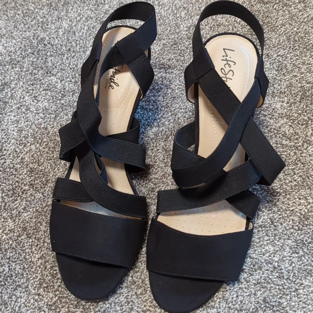 Life Stride Charlotte Dress Sandal Size 10